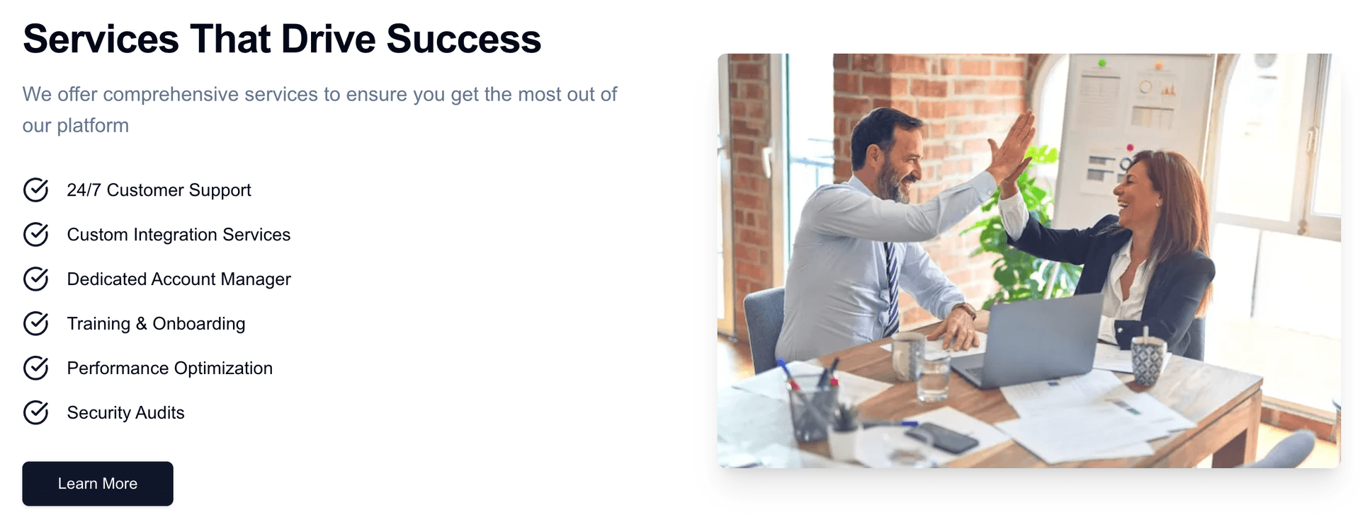 Services Section Hero